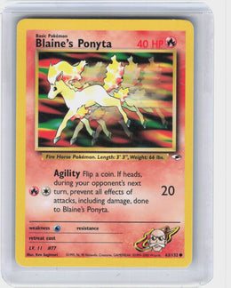 Blaine's Ponyta #63