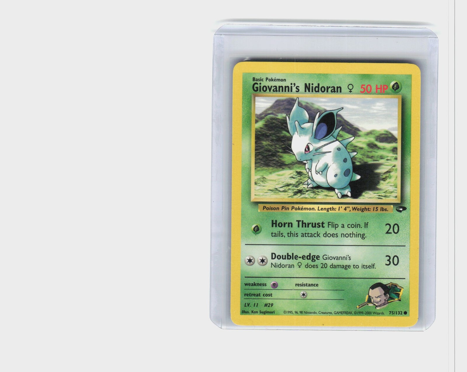 Giovanni's Nidoran ♀ #75