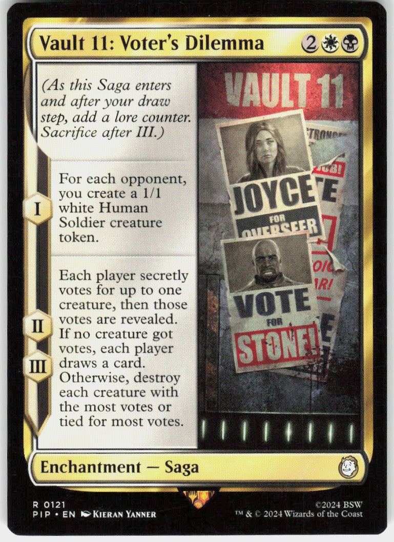 Vault 11: Voter's Dilemma #121 NM