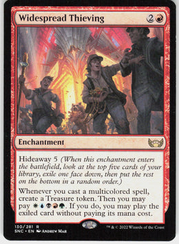 Widespread Thieving #130 NM
