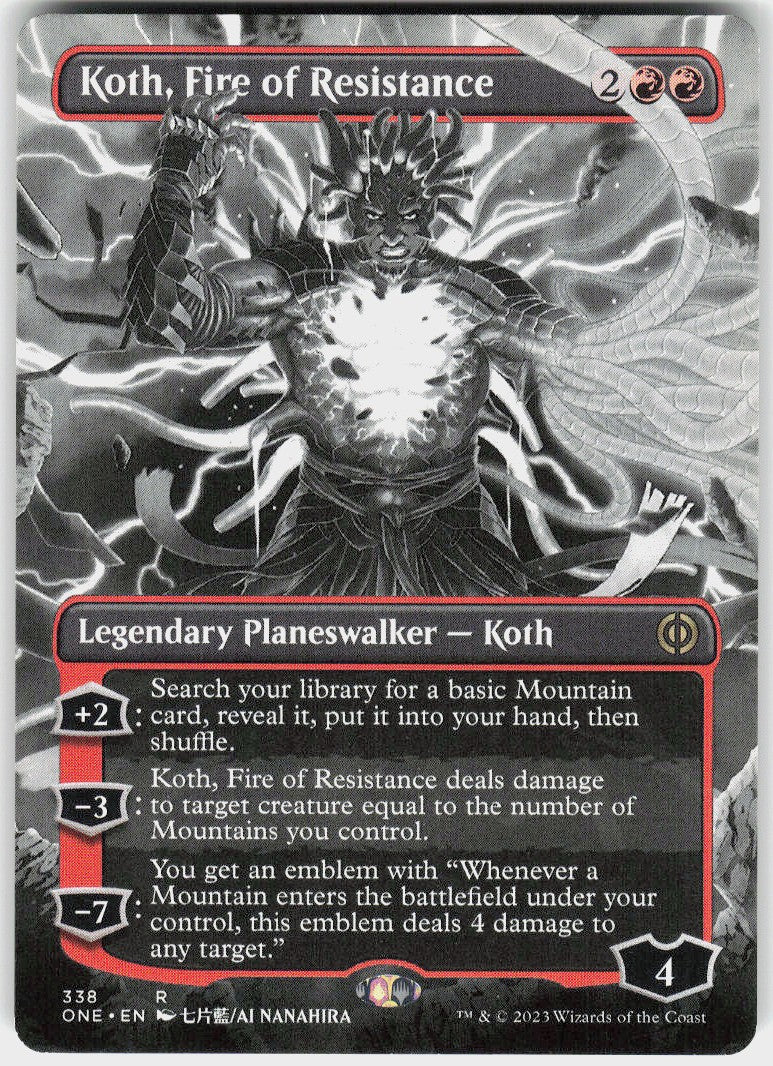 Koth, Fire of Resistance #338 NM