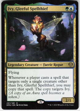 Ivy, Gleeful Spellthief #201 NM