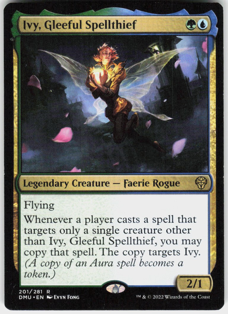 Ivy, Gleeful Spellthief #201 NM