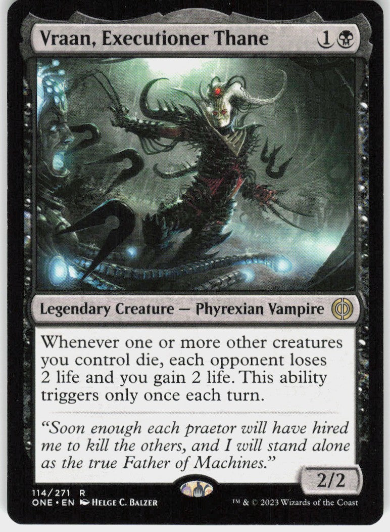 Vraan, Executioner Thane #114 NM