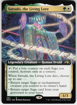 Satsuki, the Living Lore #494 NM