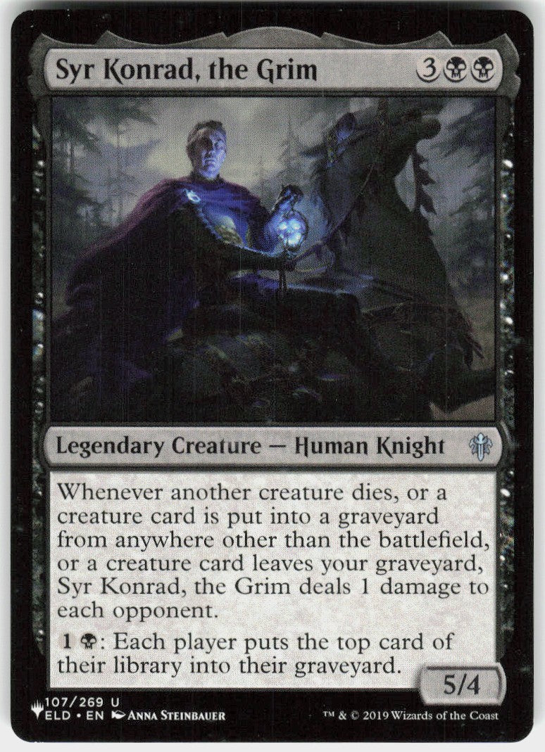 Syr Konrad, the Grim #107 NM