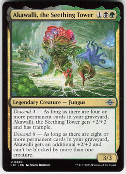 Akawalli, the Seething Tower #220 NM