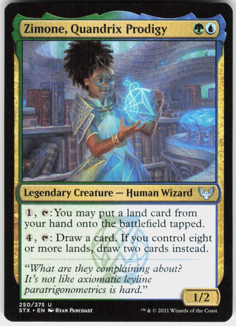 Zimone, Quandrix Prodigy #250 NM