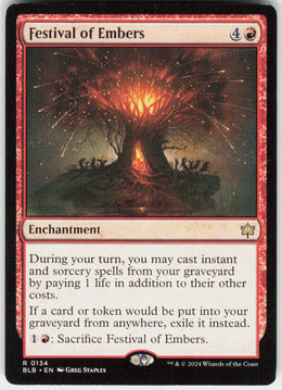 Festival of Embers #134 NM