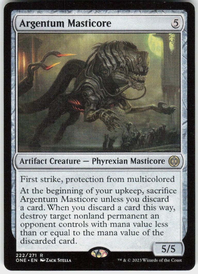 Argentum Masticore #222 NM