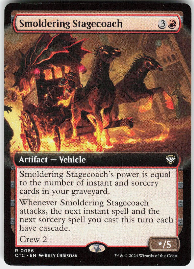 Smoldering Stagecoach #66 NM