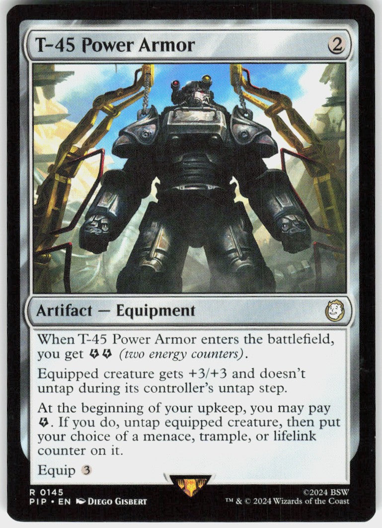T-45 Power Armor #145 NM