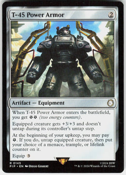 T-45 Power Armor #145 NM