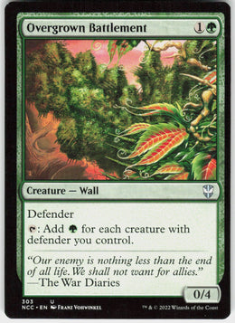 Overgrown Battlement #303 NM