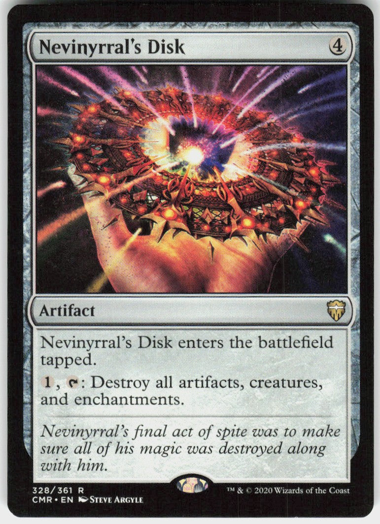 Nevinyrral's Disk #328 NM