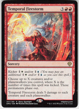 Temporal Firestorm #147 NM