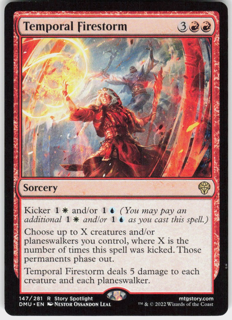Temporal Firestorm #147 NM