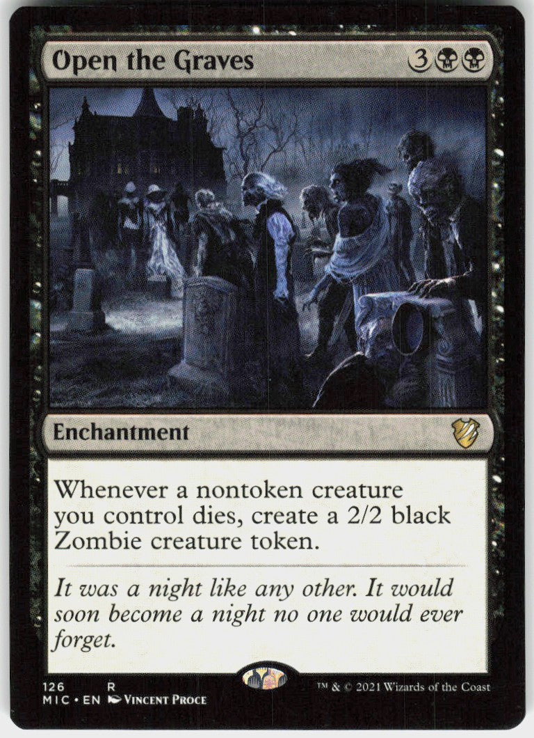 Open the Graves #126 NM