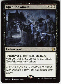 Open the Graves #126 NM