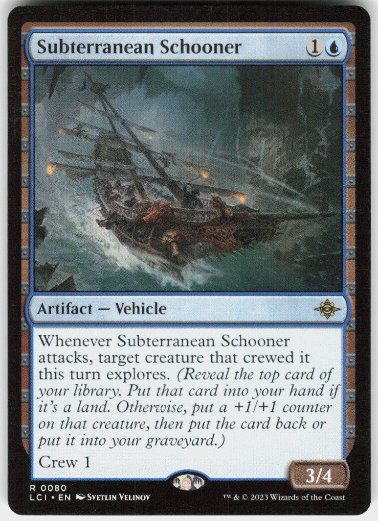 Subterranean Schooner #80 NM