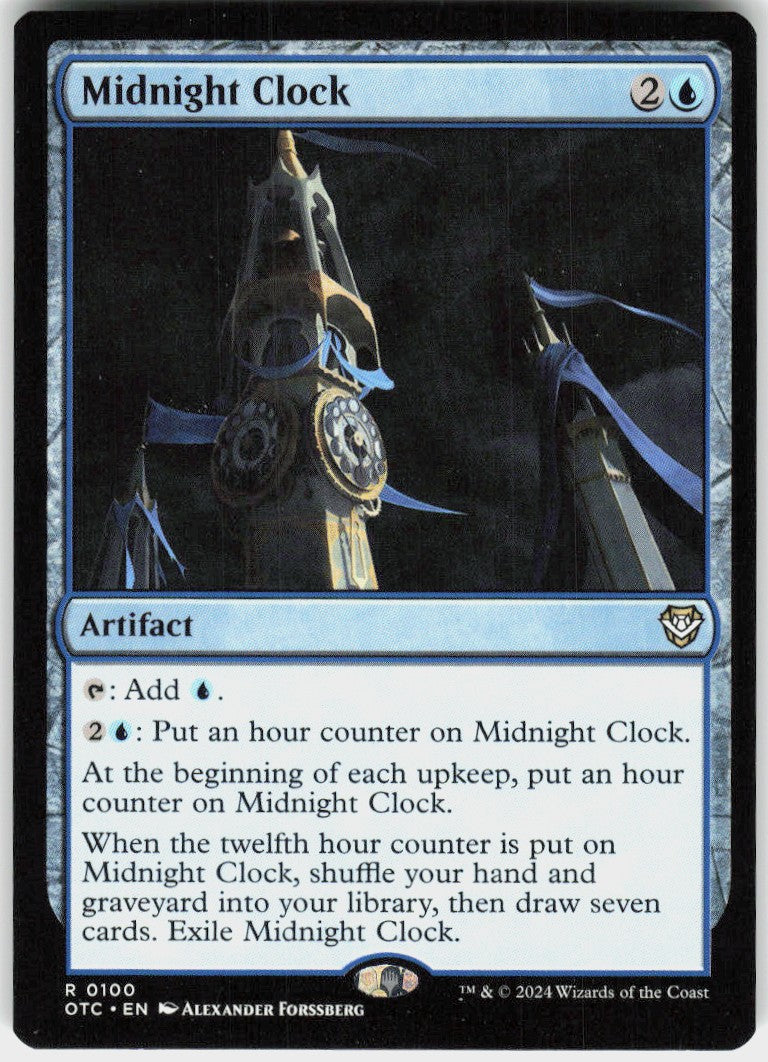 Midnight Clock #100 NM