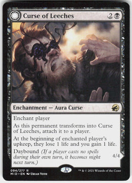 Curse of Leeches // Leeching Lurker #94 NM