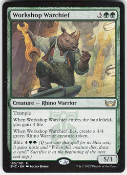 Workshop Warchief #165 NM