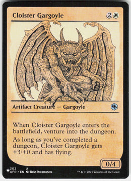 Cloister Gargoyle #302 NM