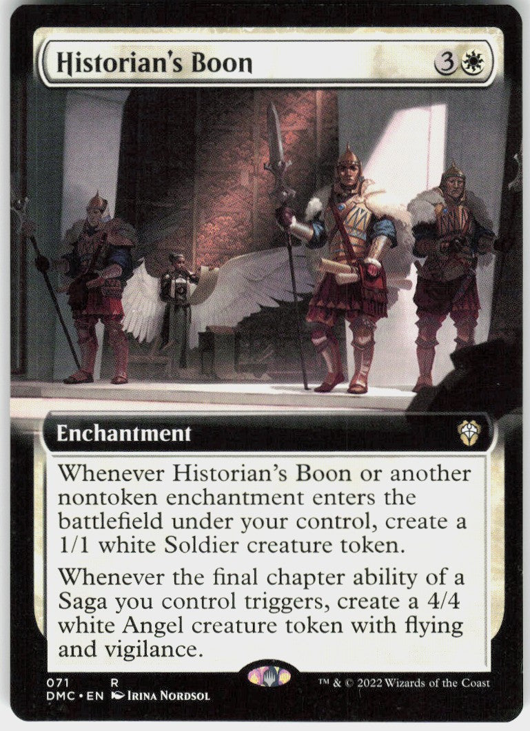 Historian's Boon #71 NM