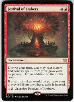 Festival of Embers #134 NM