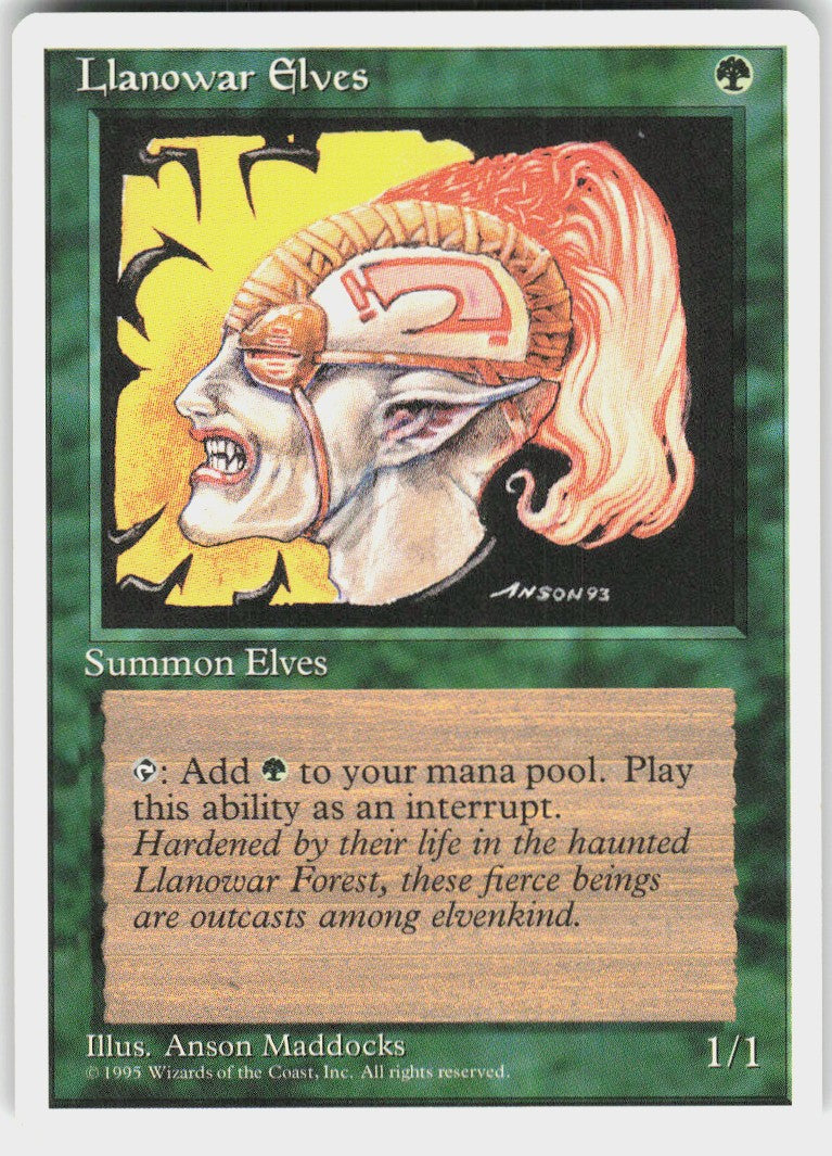 Llanowar Elves #261 NM