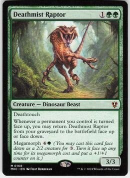 Deathmist Raptor #168 NM