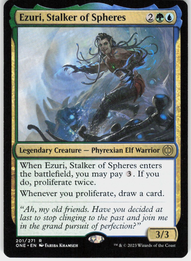 Ezuri, Stalker of Spheres #201 NM