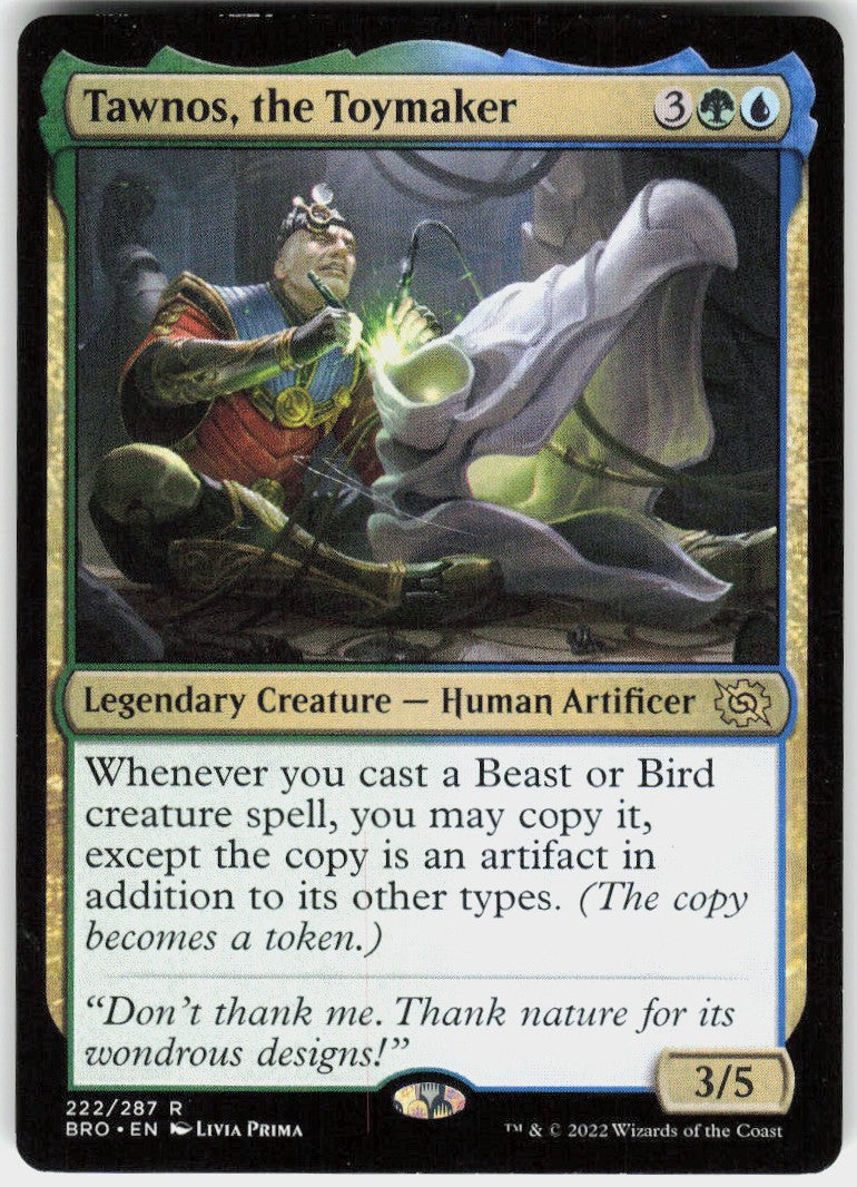 Tawnos, the Toymaker #222 NM