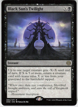Black Sun's Twilight #84 NM