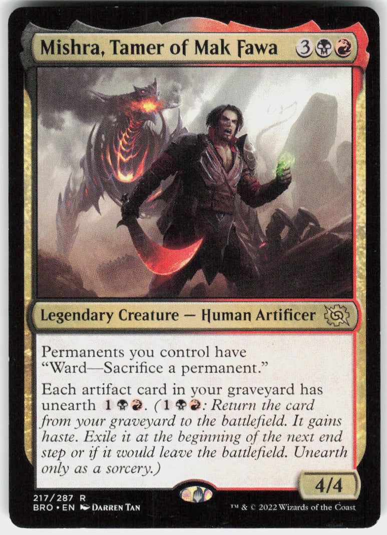 Mishra, Tamer of Mak Fawa #217 NM