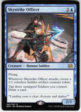 Skystrike Officer #62 NM