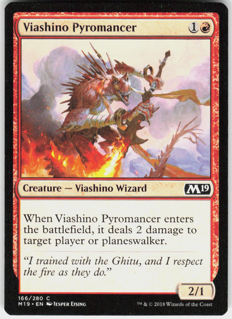 Viashino Pyromancer #166 NM