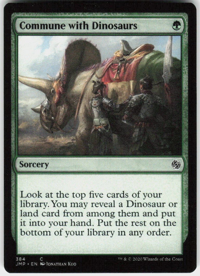 Commune with Dinosaurs #384 NM