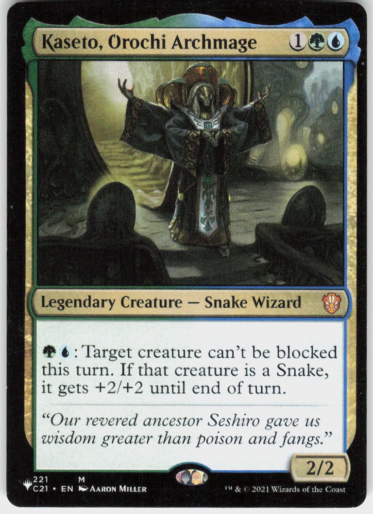 Kaseto, Orochi Archmage #221 NM