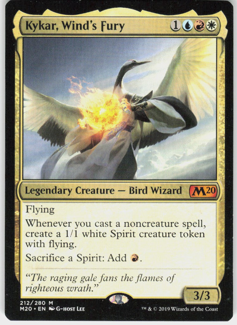 Kykar, Wind's Fury #212 NM