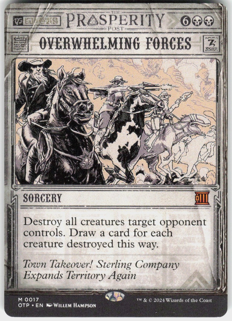 Overwhelming Forces #17 NM
