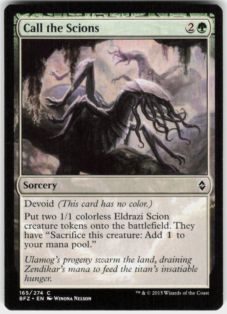 Call the Scions #165 NM