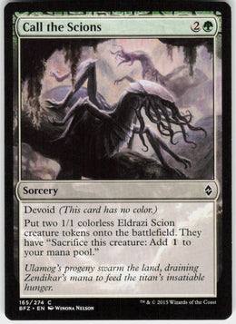 Call the Scions #165 NM