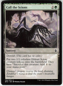 Call the Scions #165 NM