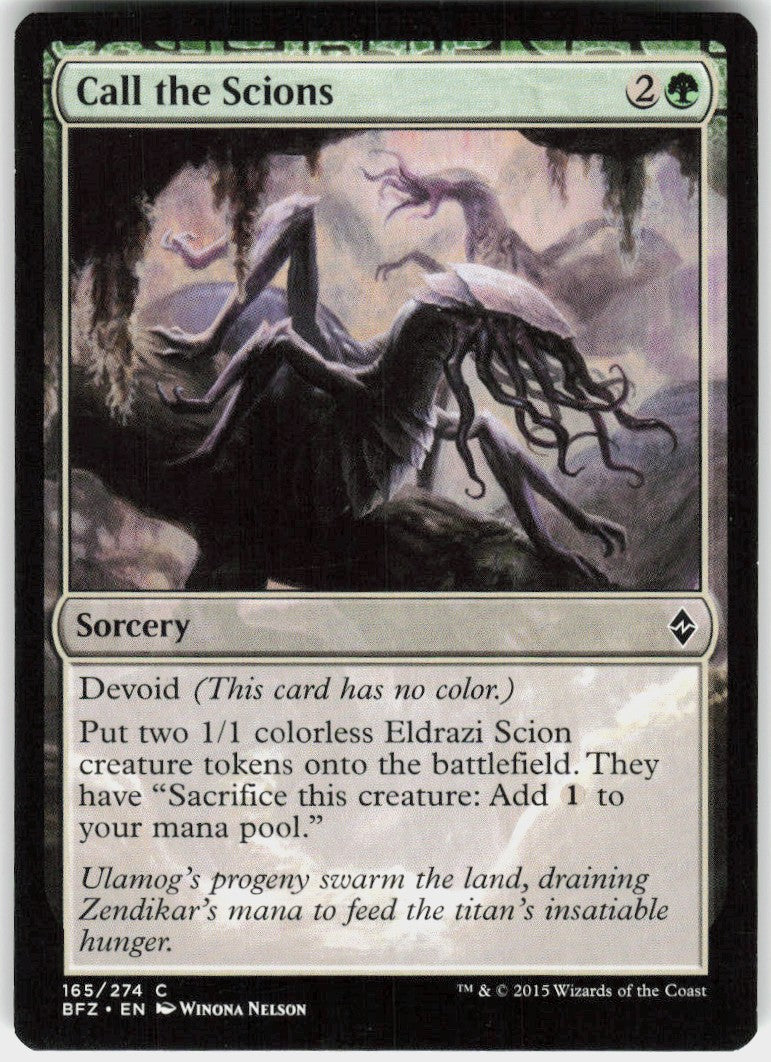 Call the Scions #165 NM
