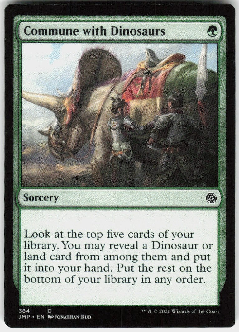 Commune with Dinosaurs #384 NM