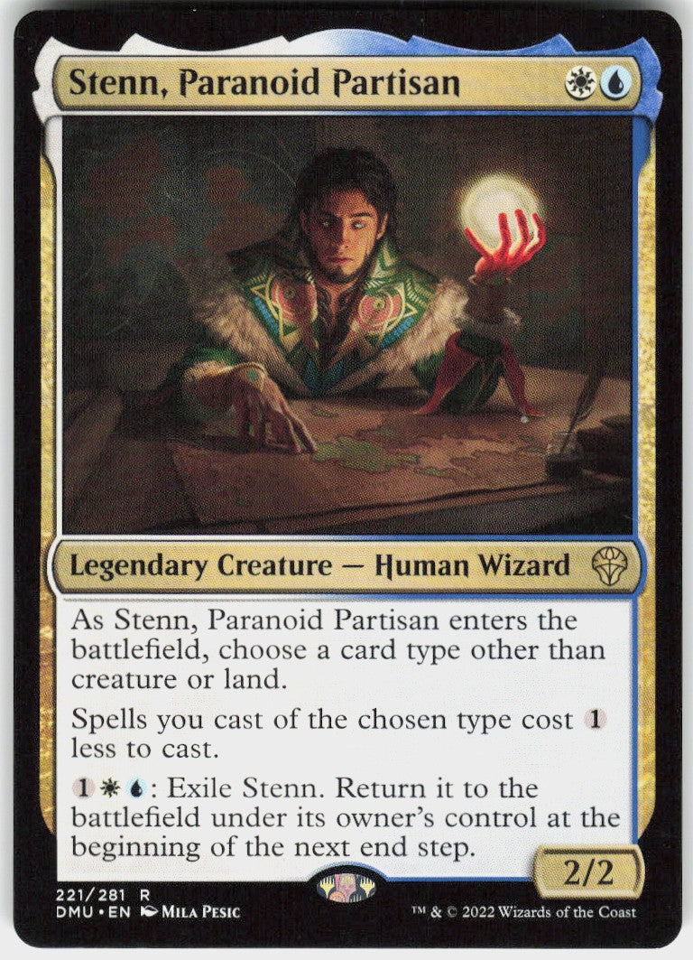 Stenn, Paranoid Partisan #221 NM