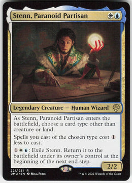 Stenn, Paranoid Partisan #221 NM