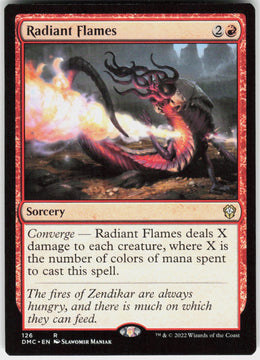 Radiant Flames #126 NM